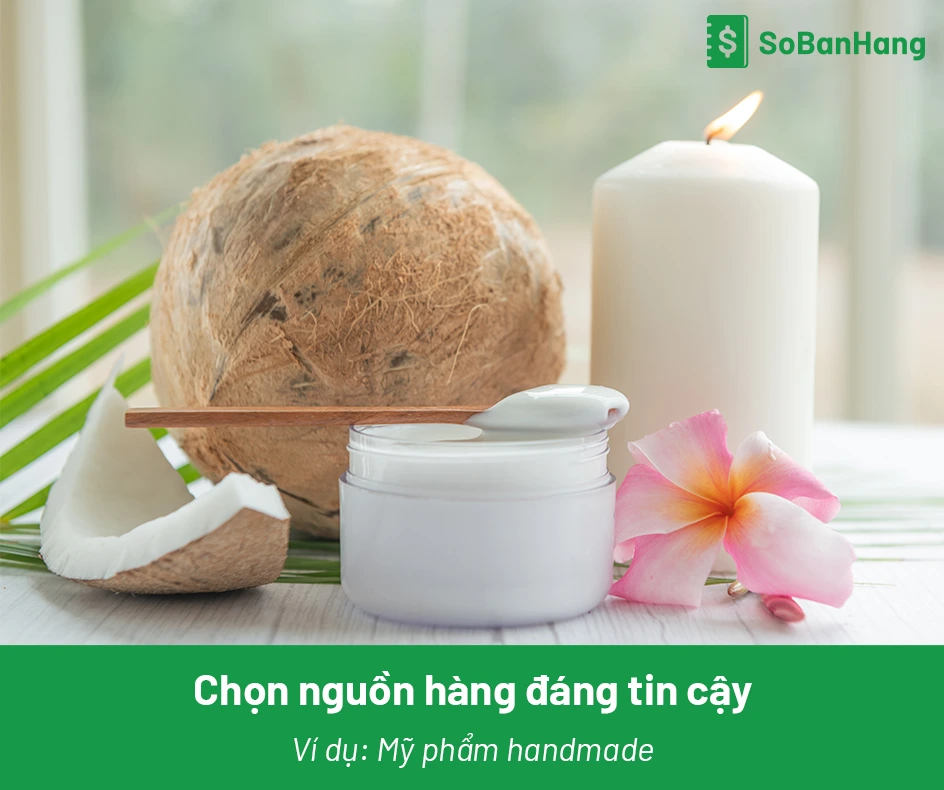 kinh doanh mỹ phẩm cần chọn nguồn hàng đáng tin cậy