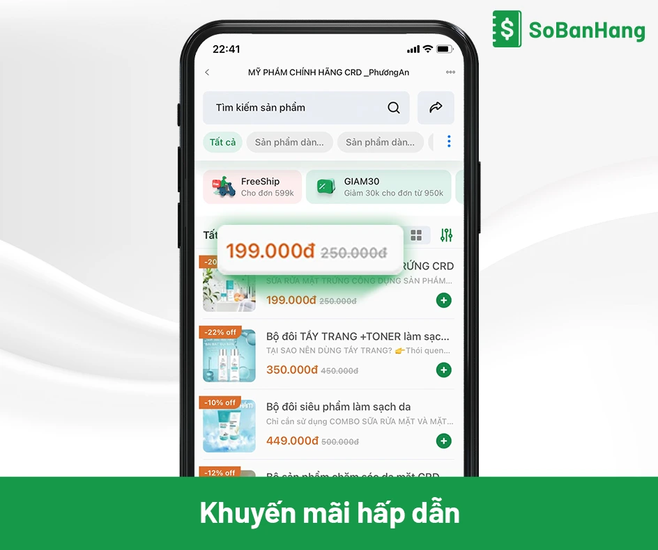 kinh doanh mỹ phẩm nên tạo các chương trình khuyến mãi hấp dẫn