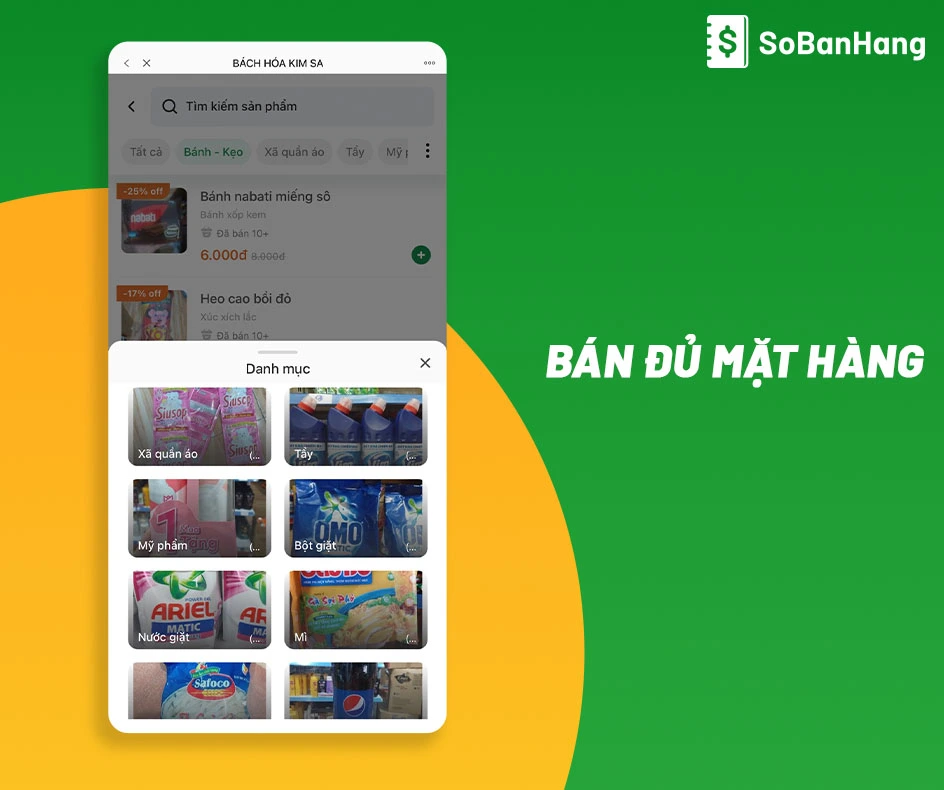 sổ bán hàng