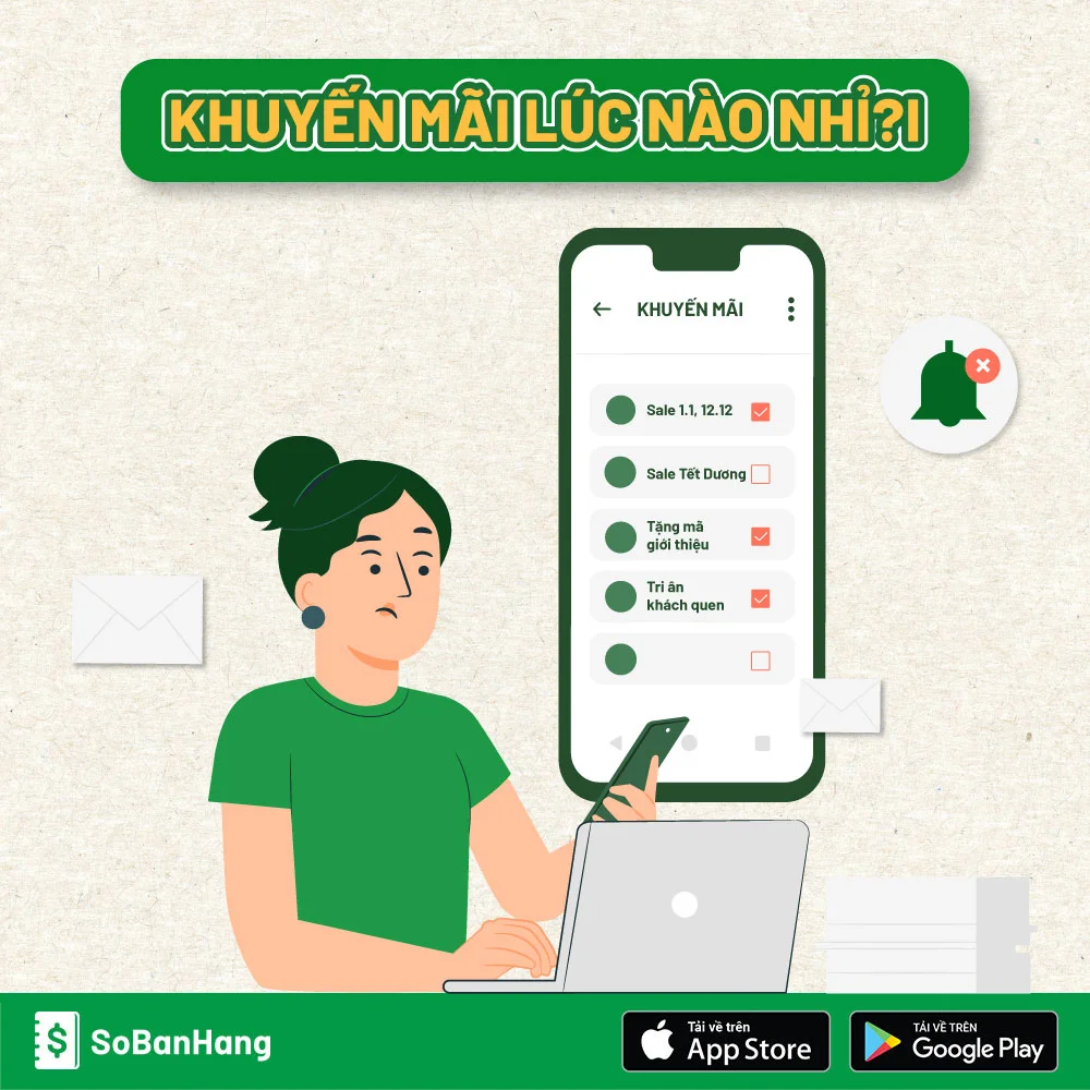 khuyến mãi lúc nào nhỉ