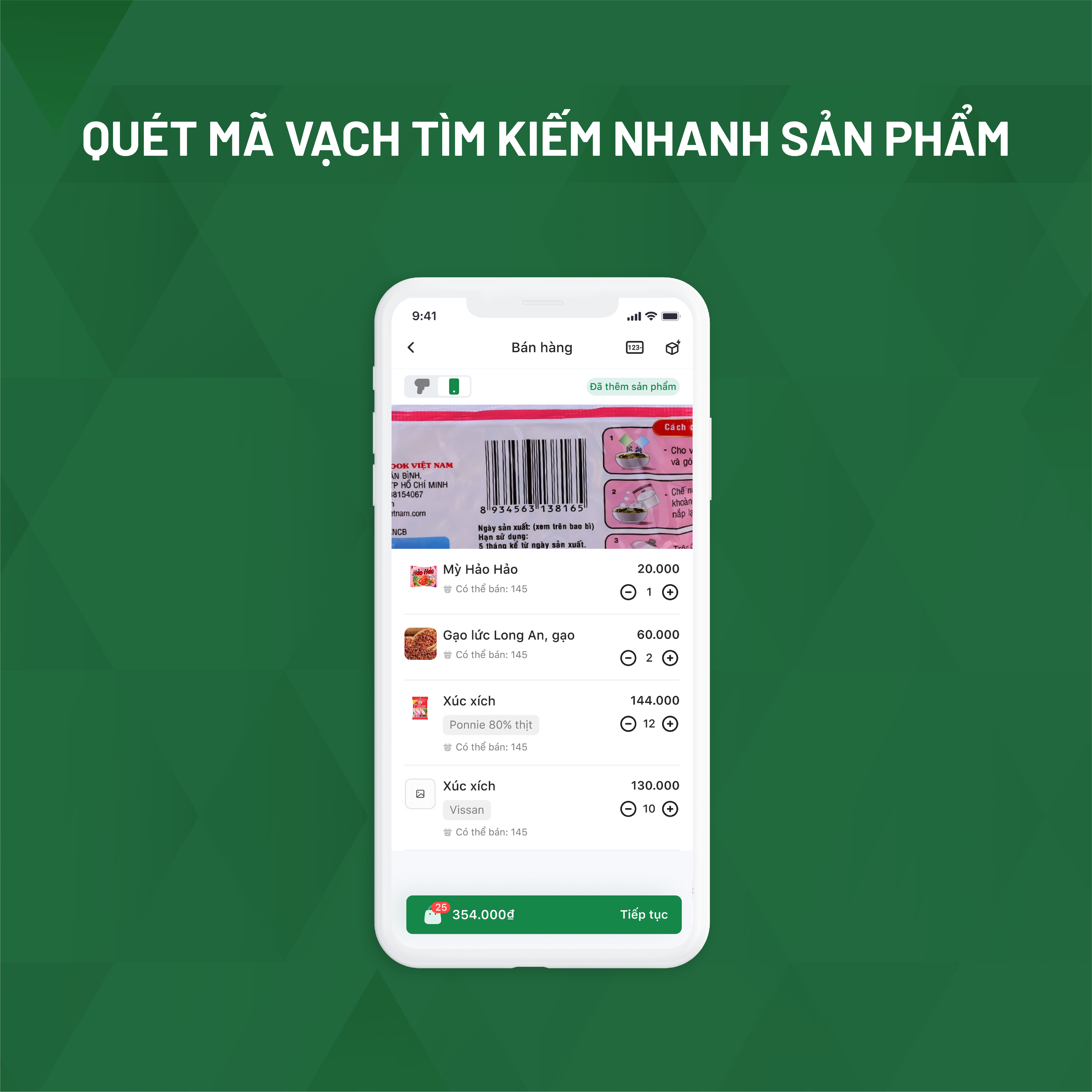 sổ bán hàng
