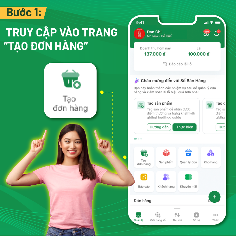 sổ bán hàng