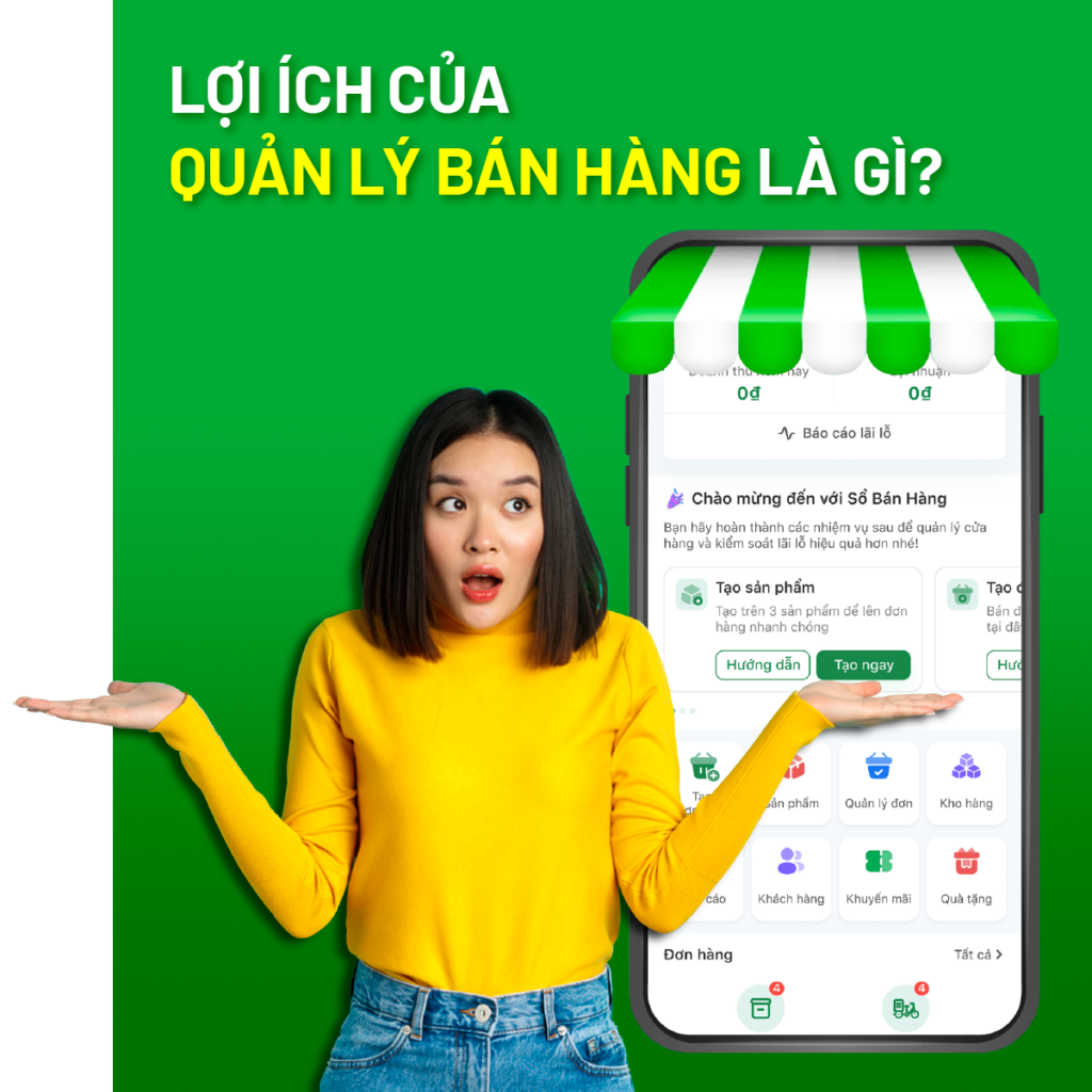 lợi ích của quản lý bán hàng
