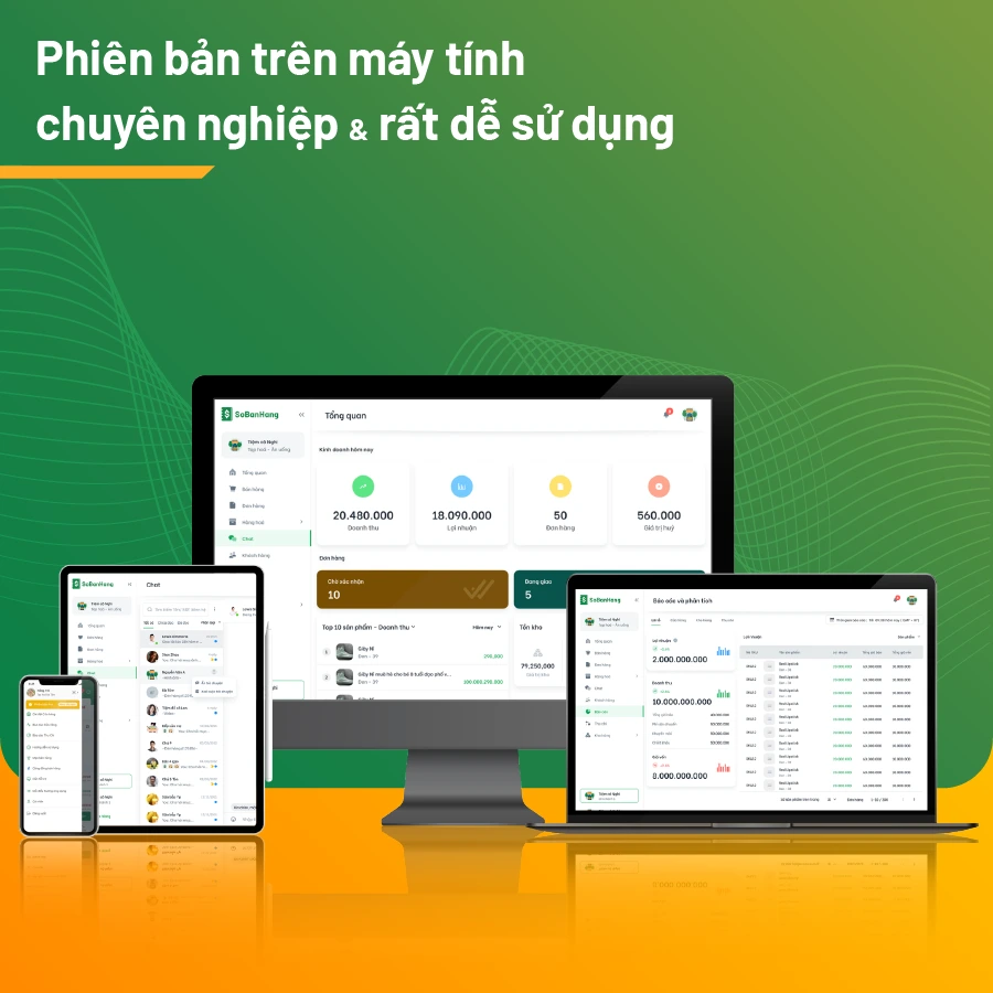 Phiên bản trên máy tính chuyên nghiệp và rất dễ sử dụng
