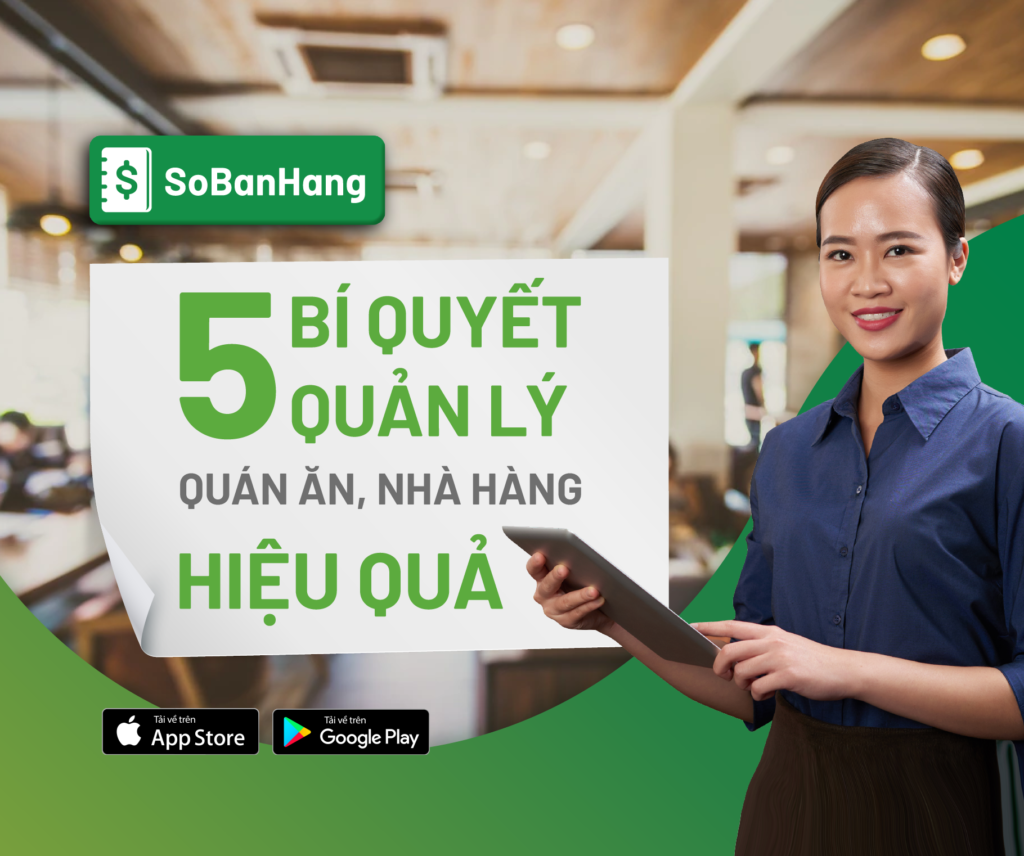 5 bí quyết quản lý quán ăn, nhà hàng hiệu quả