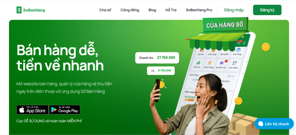 Ứng dụng quản lý kinh doanh Sổ Bán Hàng siêu hiệu quả Ứng dụng quản lý kinh doanh Sổ Bán Hàng
