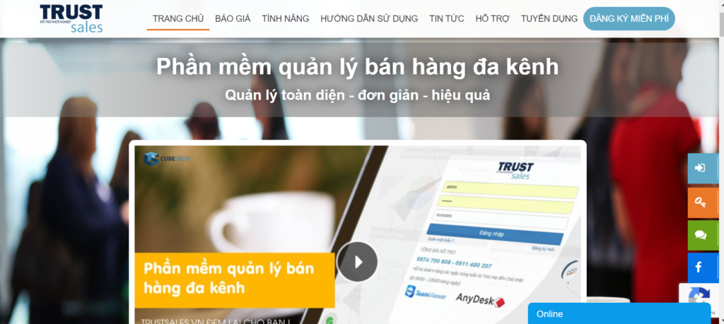 Phần mềm quản lý kinh doanh bán hàng online T Phần mềm quản lý kinh doanh bán hàng online T