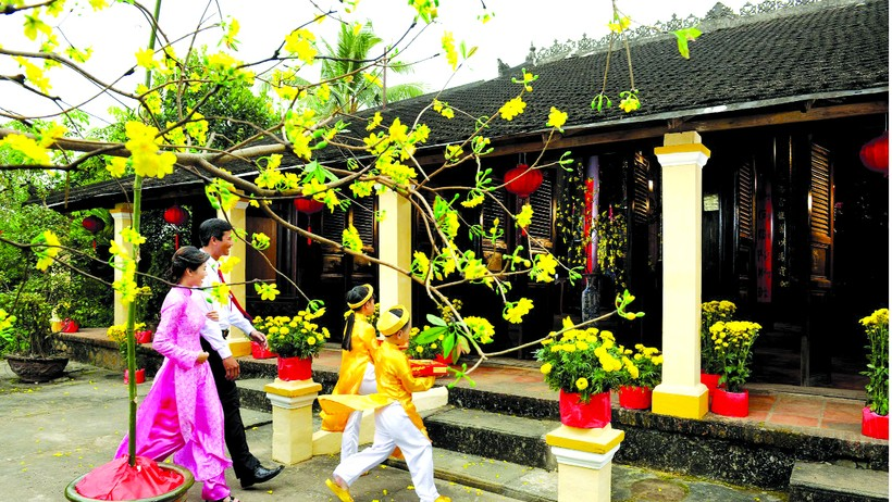 Mùng 1 Tết rất đẹp cho xuất hành đầu năm. Mùng 1 Tết rất đẹp cho xuất hành đầu năm. Ảnh minh họa - Nguồn Internet.