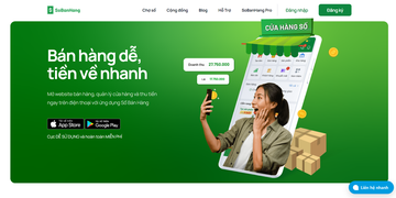 Ứng dụng theo dõi kinh doanh Sổ Bán Hàng hỗ trợ quản lý bán hàng hiệu quả. Ảnh chụp màn hình.