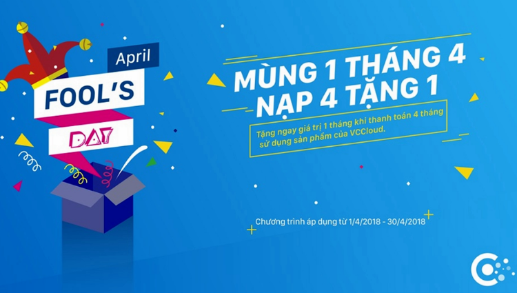Triển khai các chương trình khuyến mãi ngày cá tháng tư. Nguồn ảnh Internet.