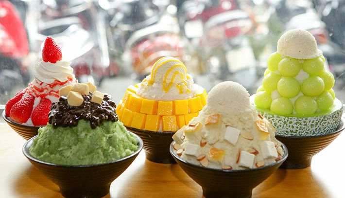 Kem, bingsu, sữa chua,...