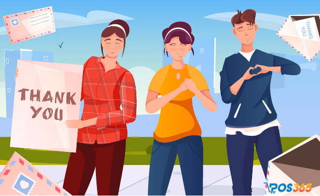 Viết thư cảm ơn cũng là cách để xây dựng tình cảm lâu dài với Khách hàng
Nguồn: Internet