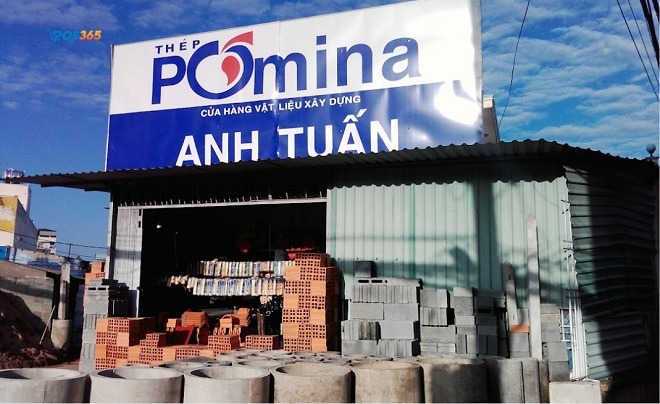 Cửa hàng bán vật liệu xây dựng
Nguồn: Internet
