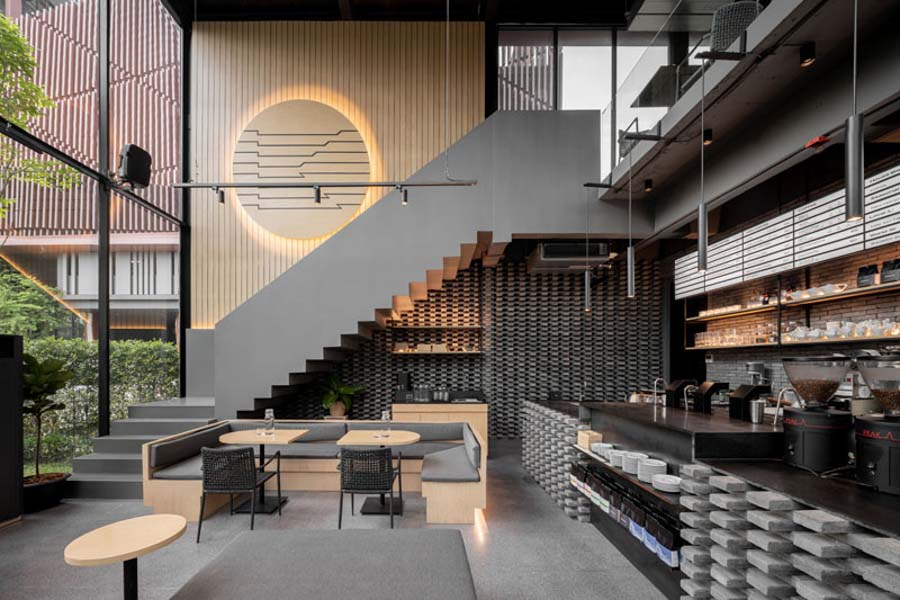 Thiết kế trang trí quán cafe phong cách Modern
Nguồn: Internet