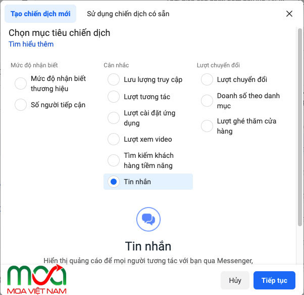 Cách tạo chiến dịch quảng cáo
Nguồn: Internet