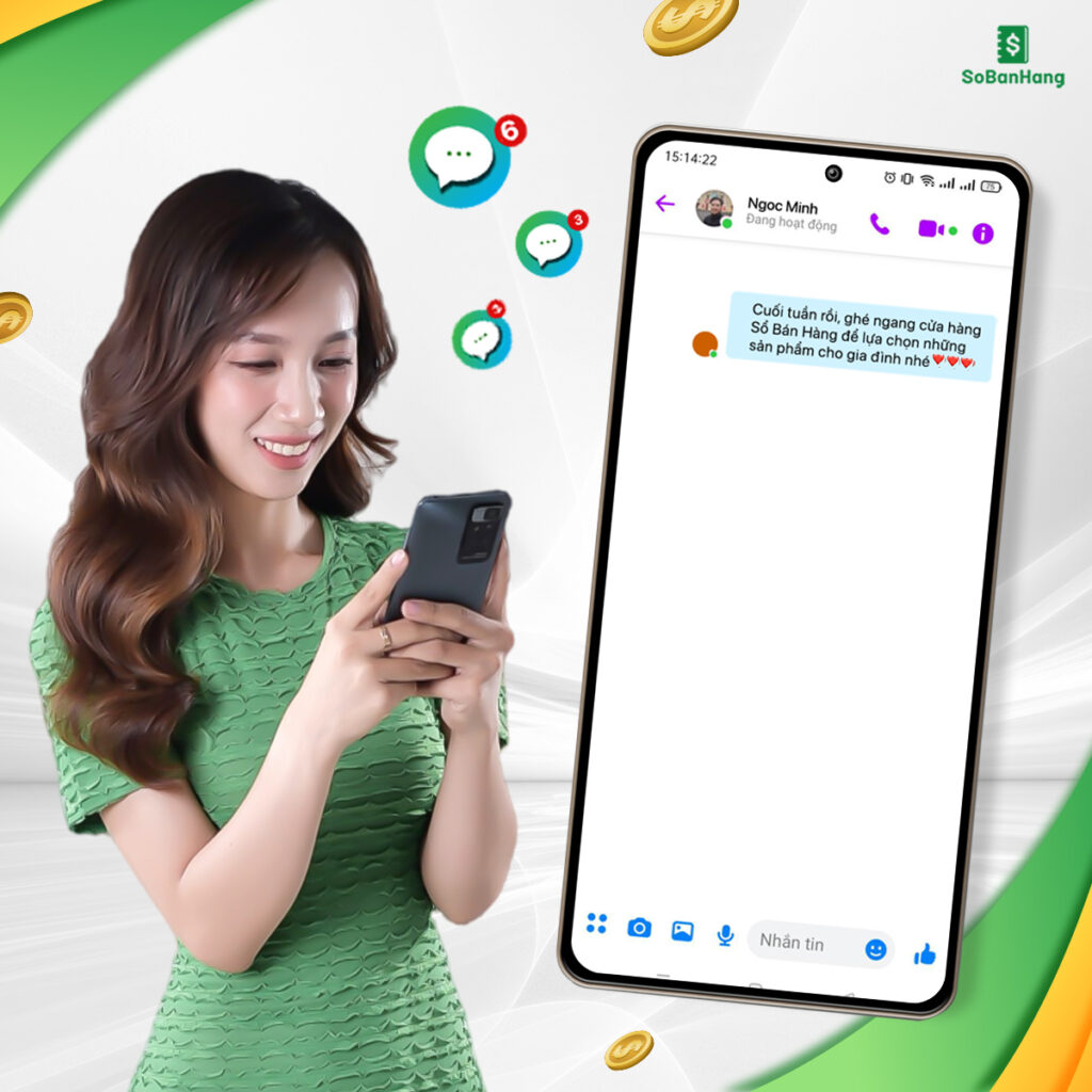 Gửi tin nhắn định kì cho khách hàng