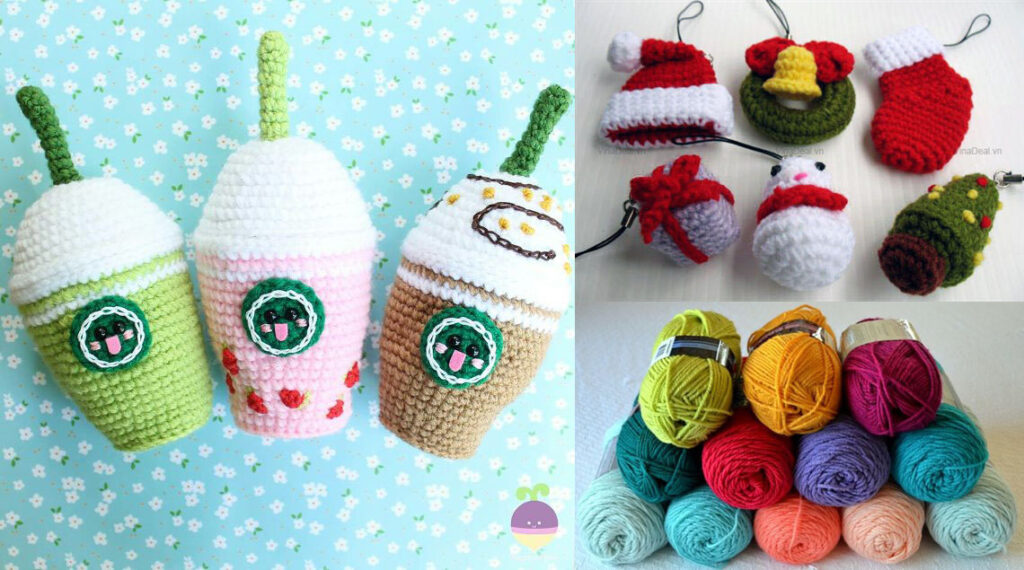 Hình: Kinh doanh các sản phẩm handmade bằng len
Nguồn: Internet