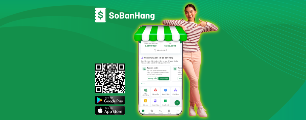 Sử dung ứng dụng Sổ Bán Hàng để giúp quản lý cửa hàng hiệu quả
Nguồn: Internet