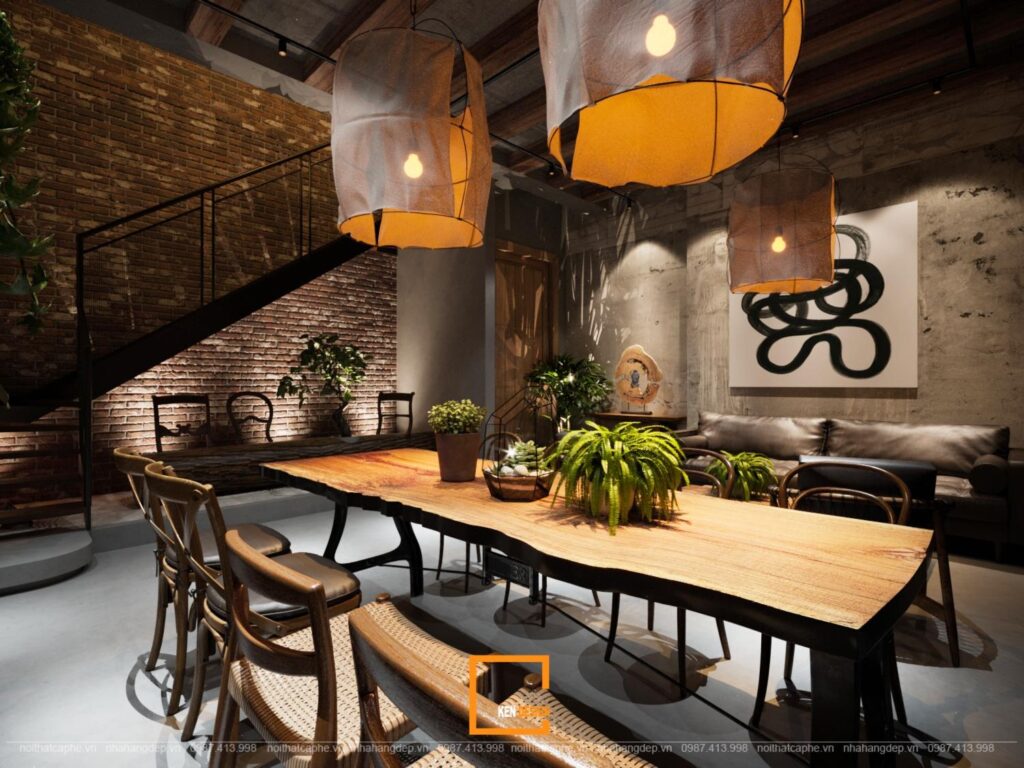 Thiết kế trang trí quán cafe phong cách Rustic
Nguồn: Internet