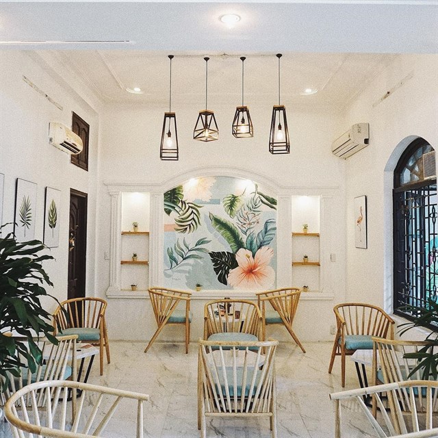 Thiết kế trang trí quán cafe phong cách Tropical
Nguồn: Internet