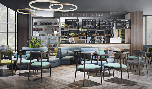 Thiết kế trang trí quán cafe phong cách Modern
Nguồn: Internet