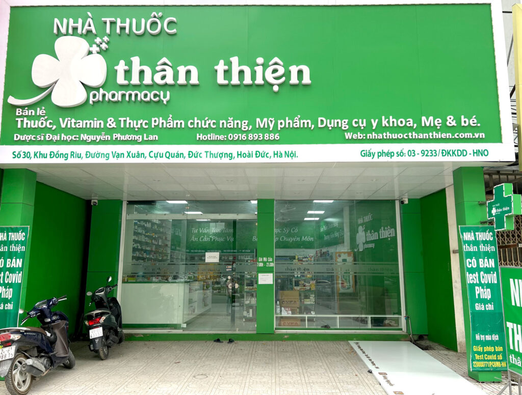 Kinh doanh cửa hàng bán thuốc
Nguồn: Internet