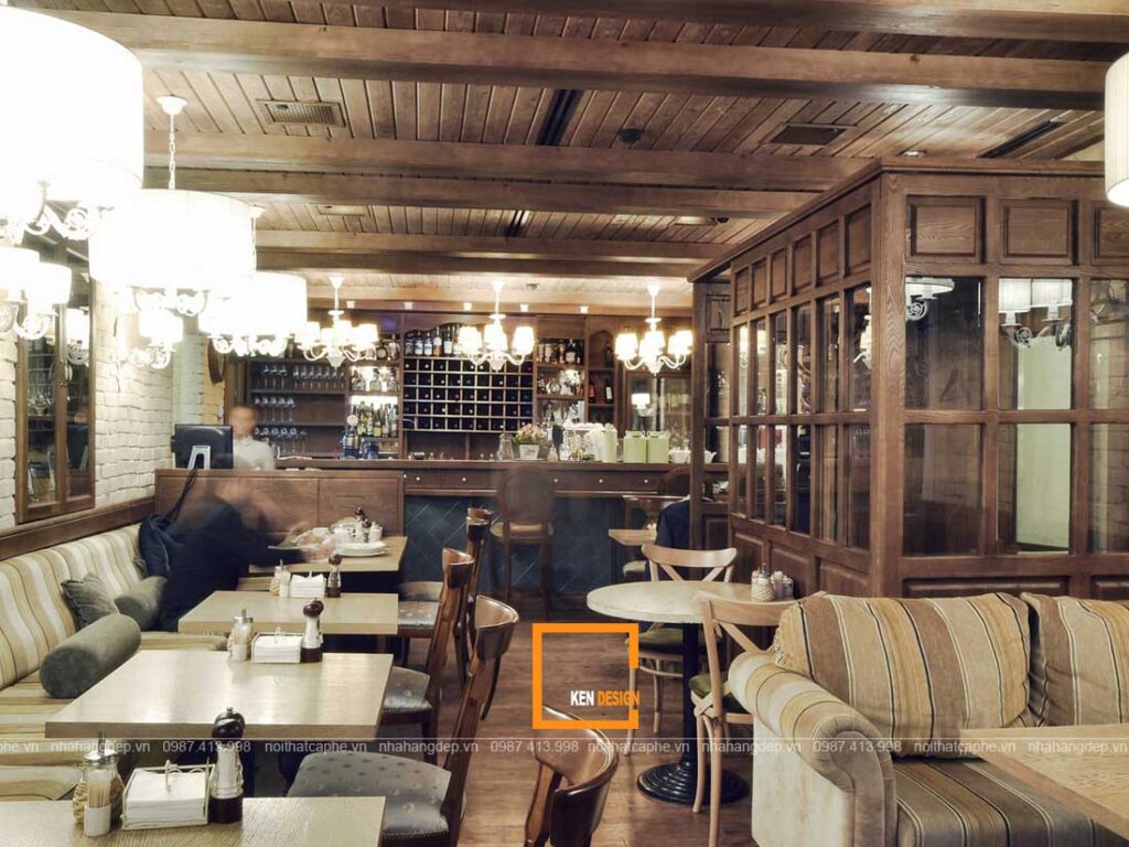 Thiết kế trang trí quán cafe phong cách Rustic
Nguồn: Internet