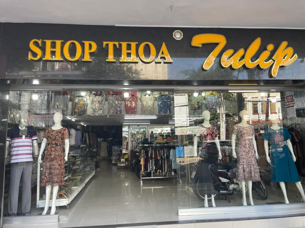 Hình: Đặt tên shop quần áo theo các loài hoa
Nguồn: Internet