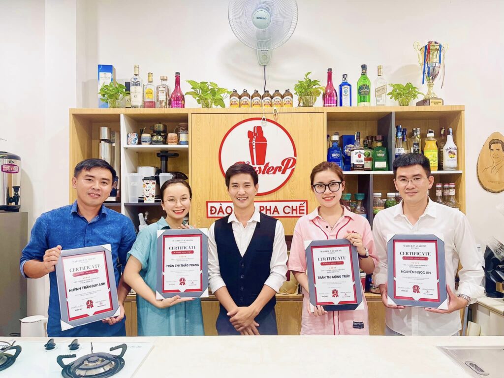 Hình: Trung tâm đào tạo pha chế MasterP
Nguồn: Internet