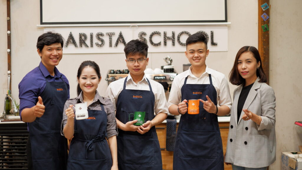 Hình: Học viện Barista School
Nguồn: Internet