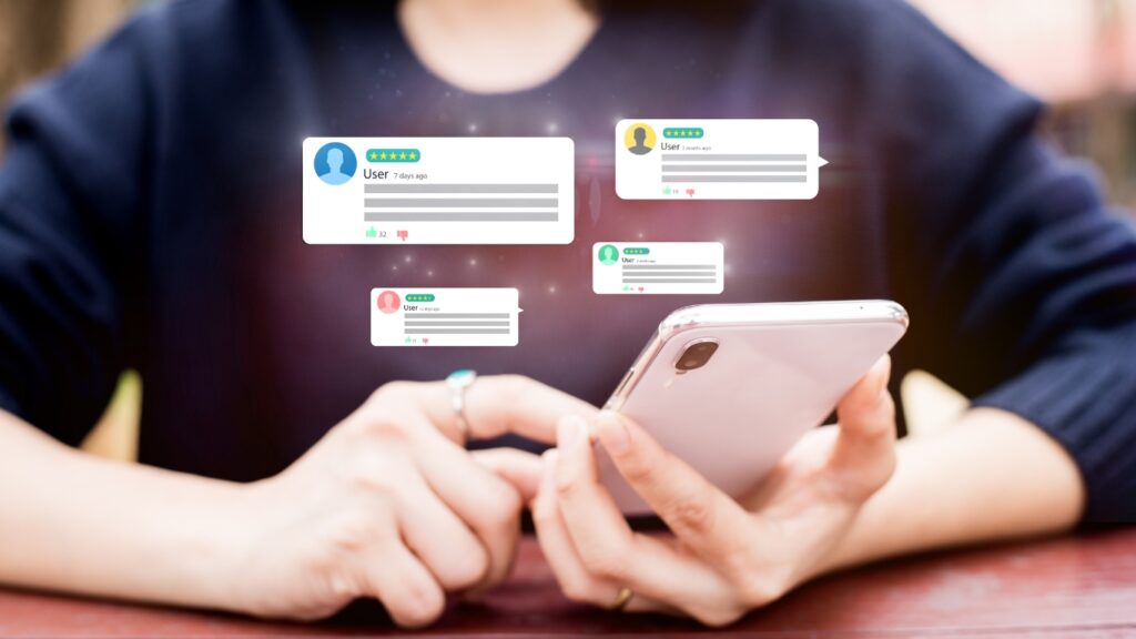 Hình: Tham khảo các feedback của những khách hàng trước
Nguồn: Internet