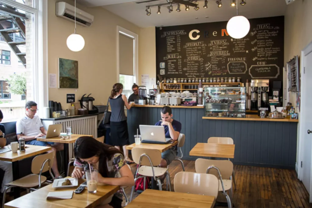 Hình: Crema Coffee
Nguồn: Internet