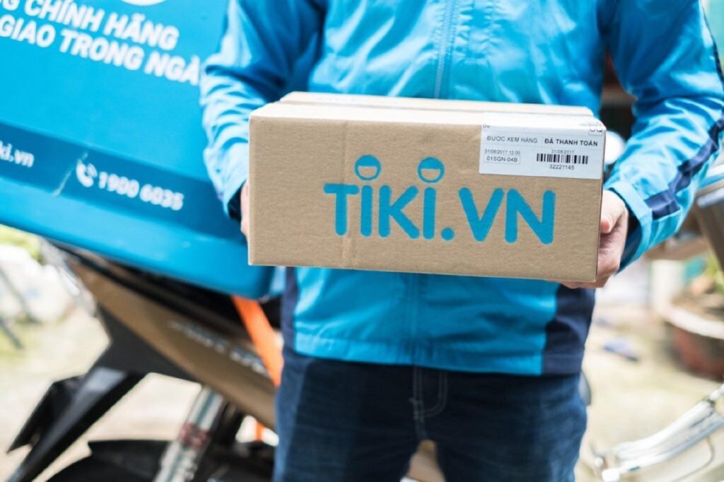 Hình: Sàn thương mại điện tử Tiki
Nguồn: Internet