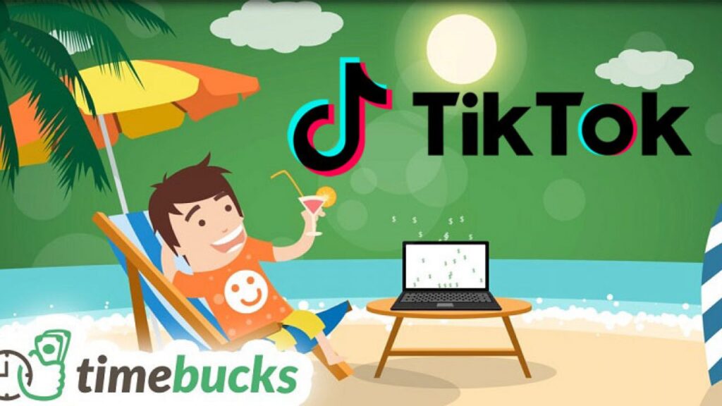 Hình: Kiếm tiền trên TikTok với timebucks
Nguồn: Internet