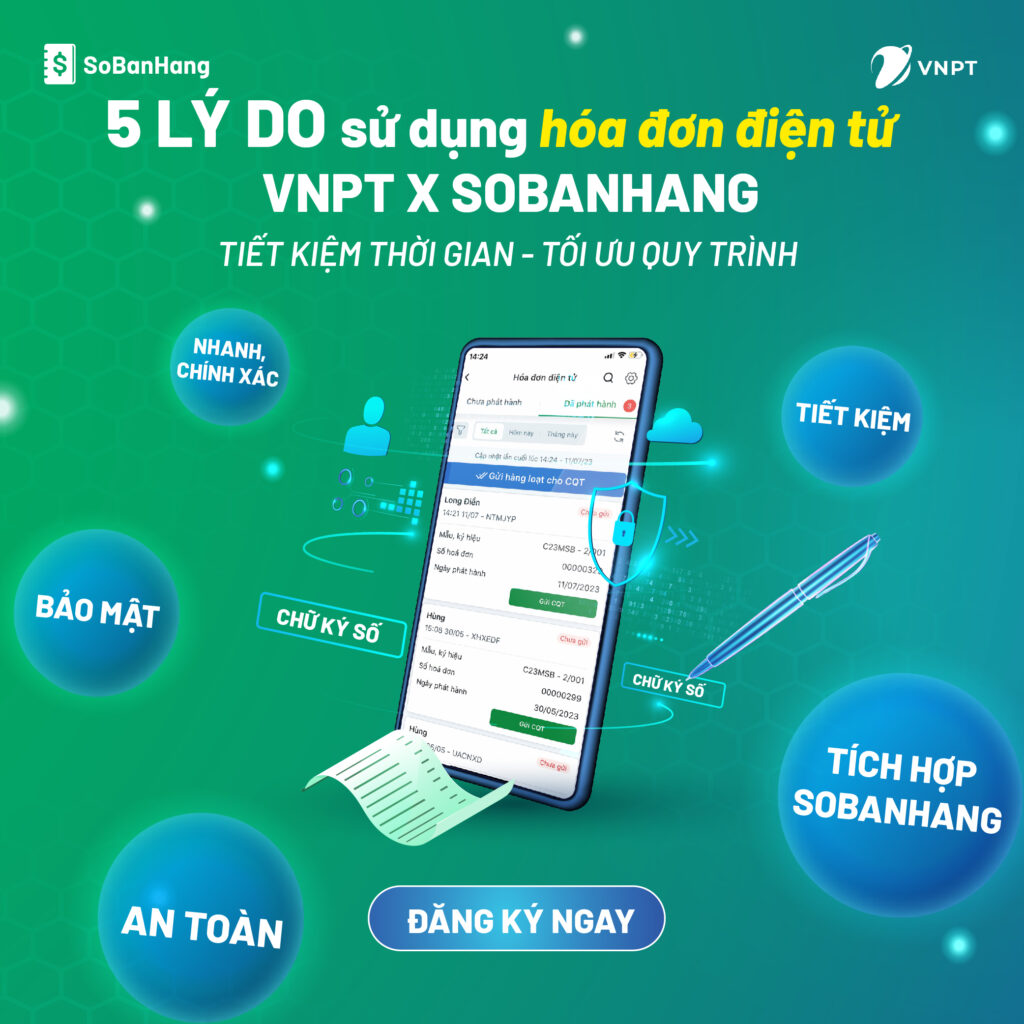 Sử dụng hóa đơn điện tử khởi tạo từ máy tính tiền không chỉ tiết kiệm thời gian và giấy tờ, mà còn giúp tối ưu hóa quy trình kinh doanh.