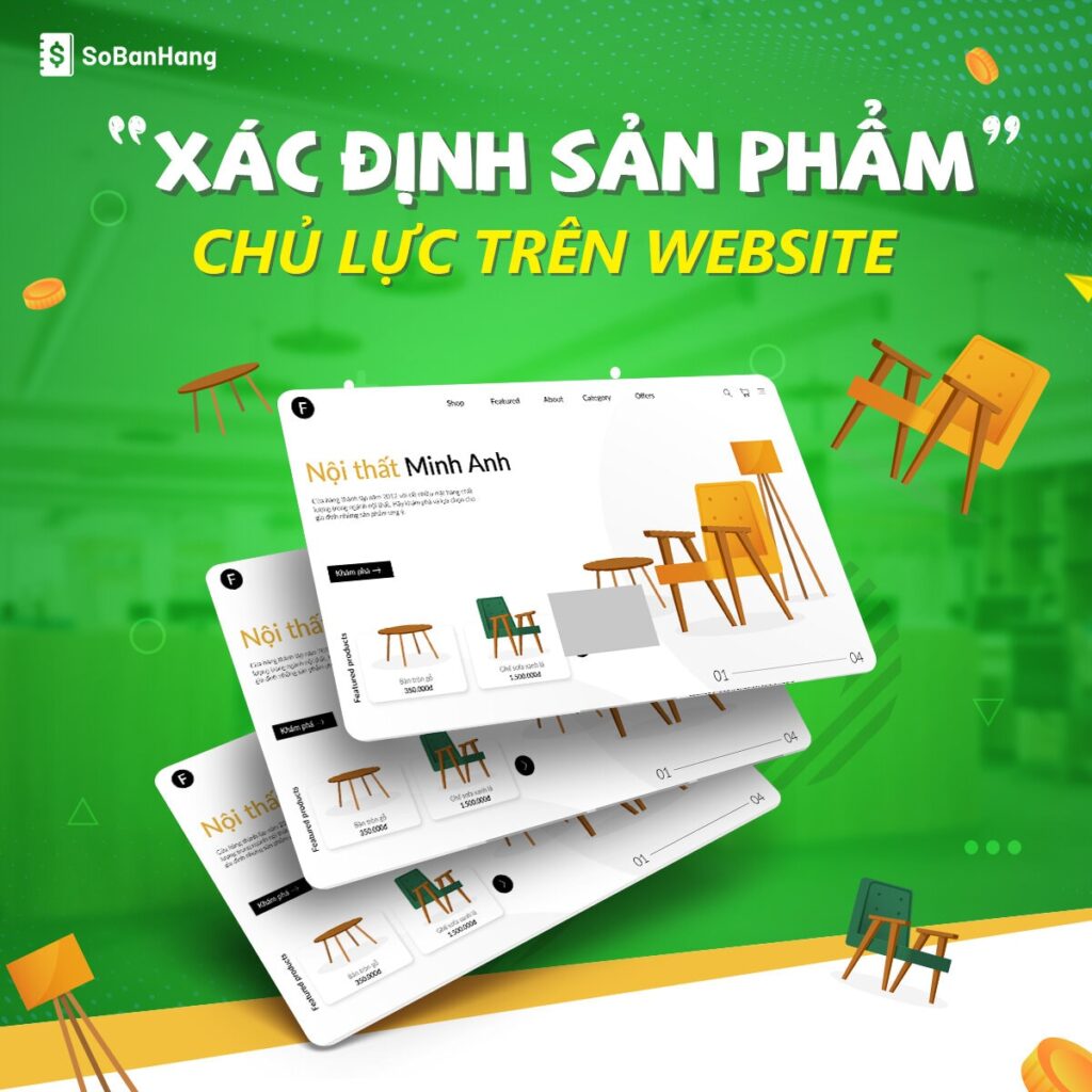 Xác định sản phẩm chủ lực khi xây dựng website bán hàng