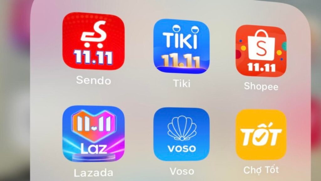 Hình: Sàn thương mại điện tử
Nguồn: Internet