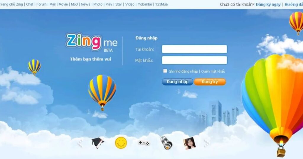 Hình: Mạng xã hội Zing Me
Nguồn: Internet