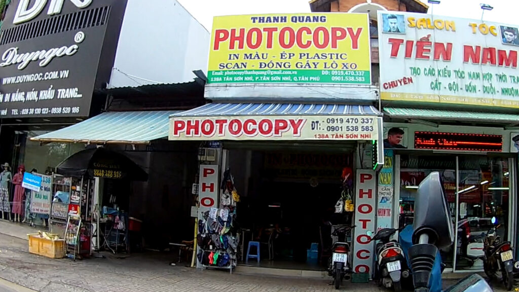 Kinh doanh tiệm photocopy gần trường học