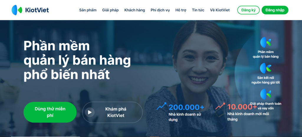 phần mềm quản lý đơn hàng KiotViet
Nguồn: Internet