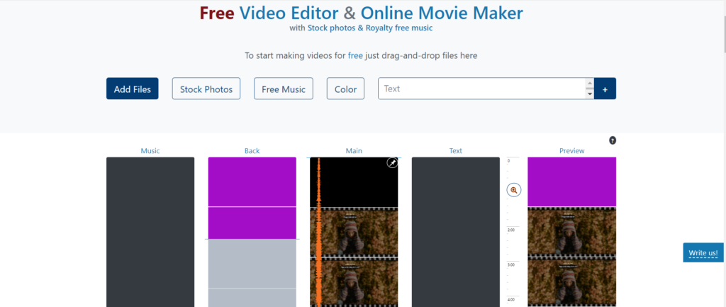 Hình: Movie Maker Online