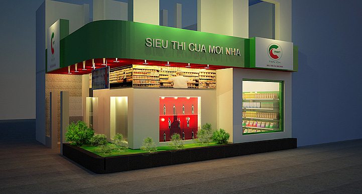 Hình: Xây dựng thương hiệu và quảng bá siêu thị mini
Nguồn: Internet