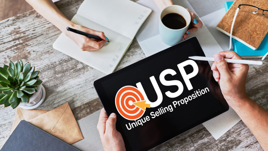 Hình: 5 bước xác định USP chuẩn xác Nguồn: Internet