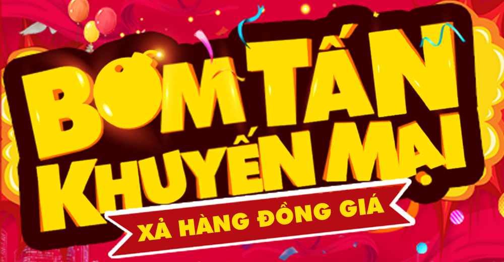 Xả hàng đồng giá cuối năm