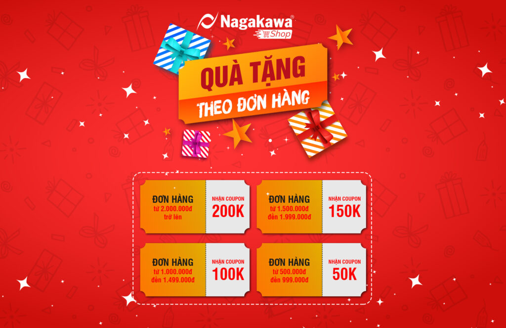 Tặng voucher cho lần mua sau