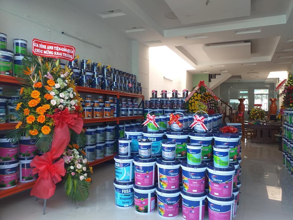 Mở đại lý sơn cần bỏ ra bao nhiêu vốn