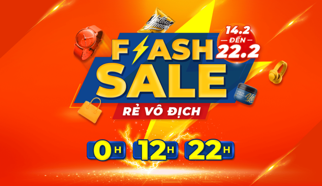 Hình: Flash Sale
Nguồn: Internet