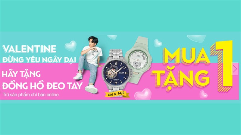 Hình: Mua 1 tặng 1 hay mua A tặng B
Nguồn: Internet