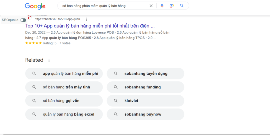 Hình: Google Suggest
Nguồn: Internet