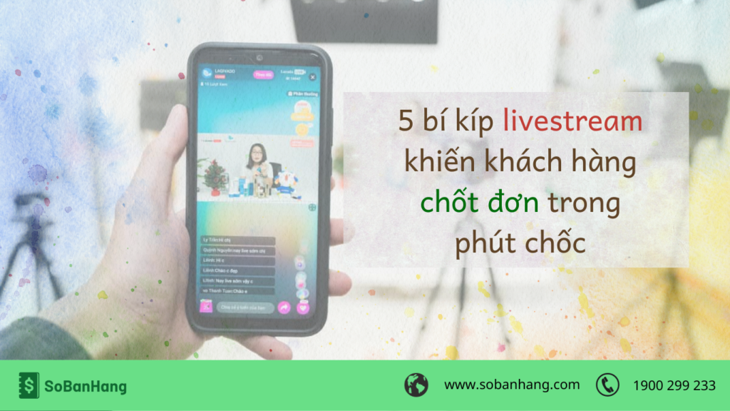 5 bí kíp livestream